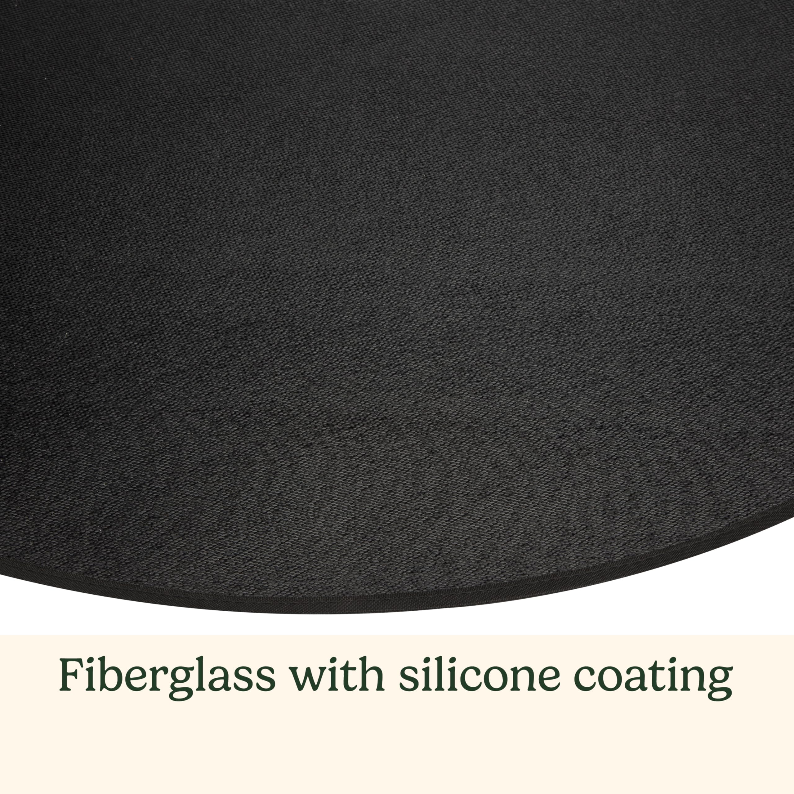 Cuisinart 36” Silicone-Coated Grill Mat with High Heat Resistance, Weather Resistant BBQ Mat for Grills, Griddles, Smokers & Fire Pits, Grease Proof Easy Clean Patio & Deck Protector - Image 4