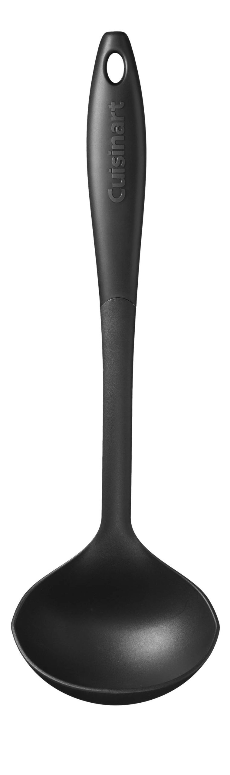 Cuisinart Nylon Kitchen Tool Set, 4-Piece Black – Slotted Turner, Solid Spoon, Slotted Spoon & Ladle, Nonstick-Safe, Heat Resistant to 400F, Dishwasher Safe - Image 5